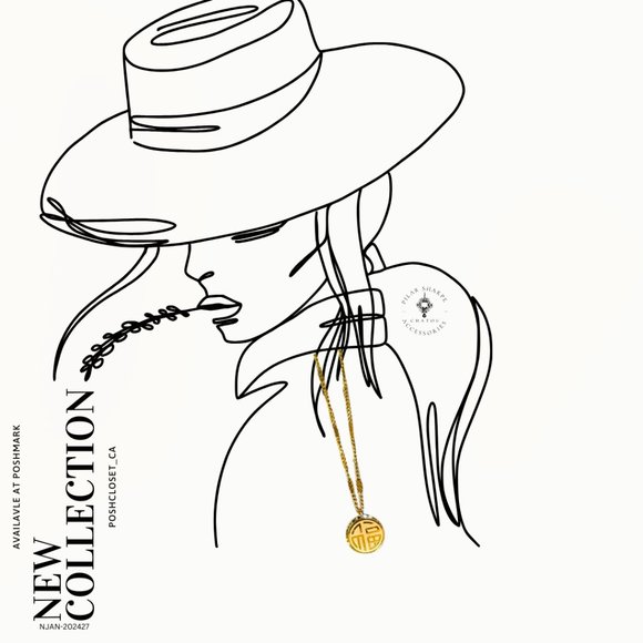 Titanium Steel Round Sharpe Zircon Pendant - Picture 2 of 2